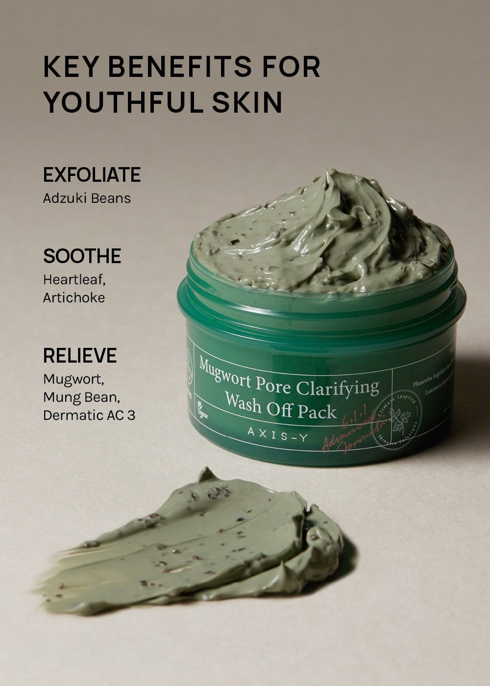 AXIS - Y - Mugwort Pore Clarifying Wash Off Pack