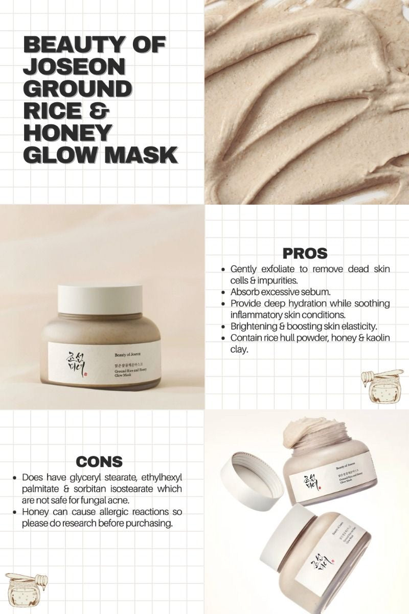 Beauty of Joseon - Ground Rice and Honey Glow Mask 150ml