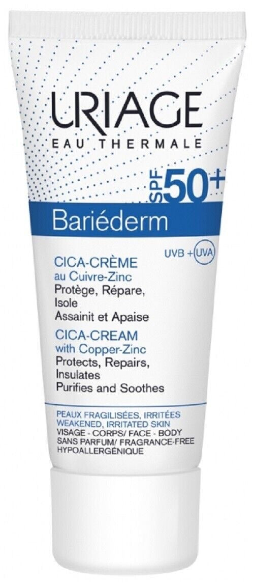 Uriage Bariederm Cica-Cream SPF50+ 40ml Main image