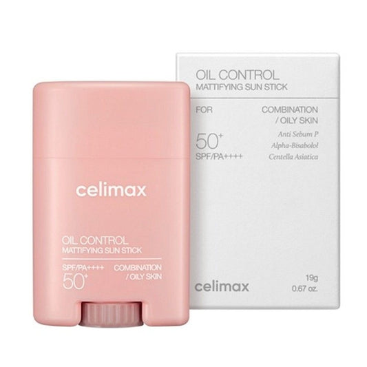 CELIMAX] Oil Control Mattifying Sun Stick - 19g (SPF50+ PA++++)