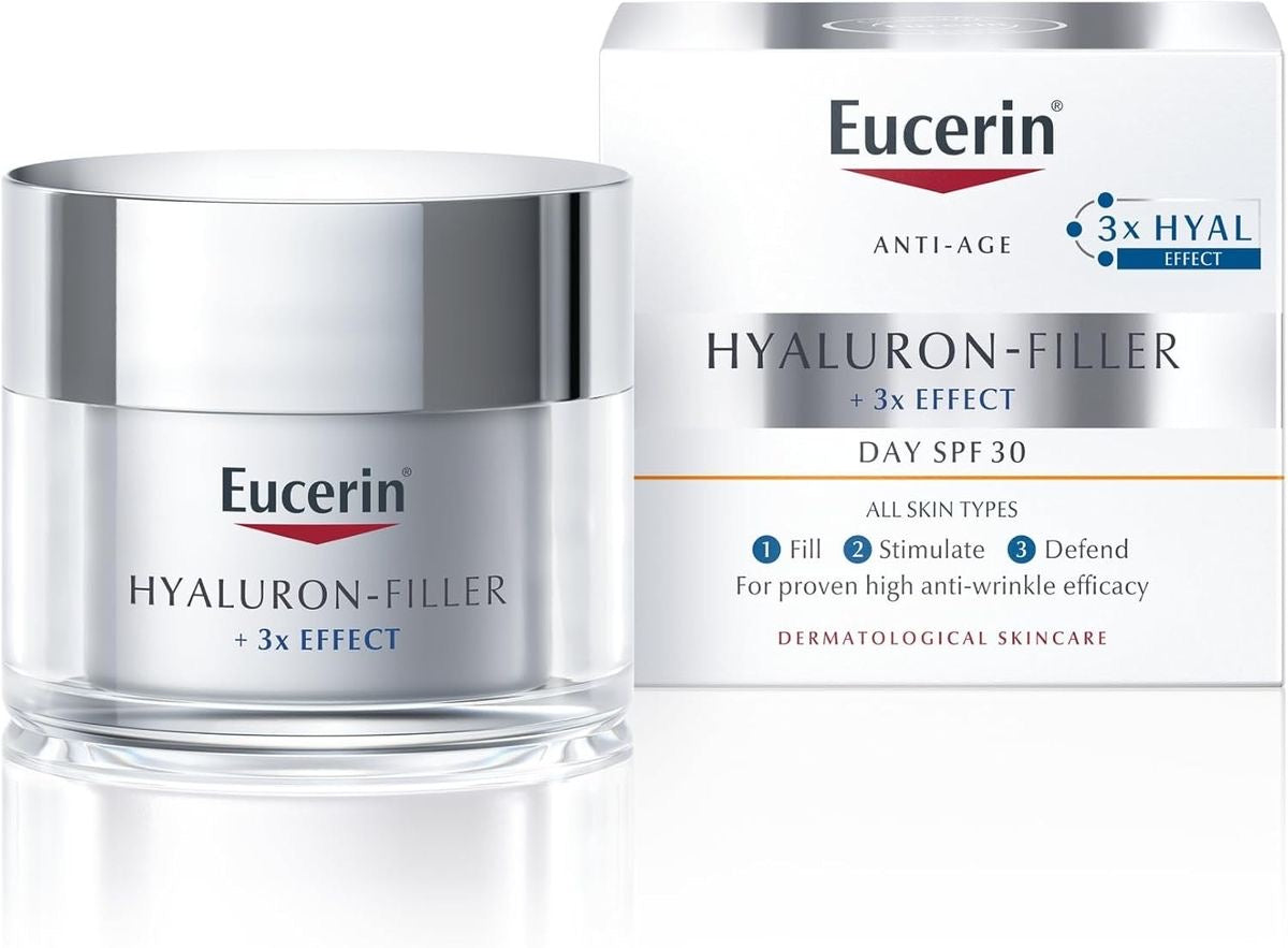 Eucerin Hyaluron-Filler Day SPF 30 50ml, Anti-Wrinkle Day Cream Main image