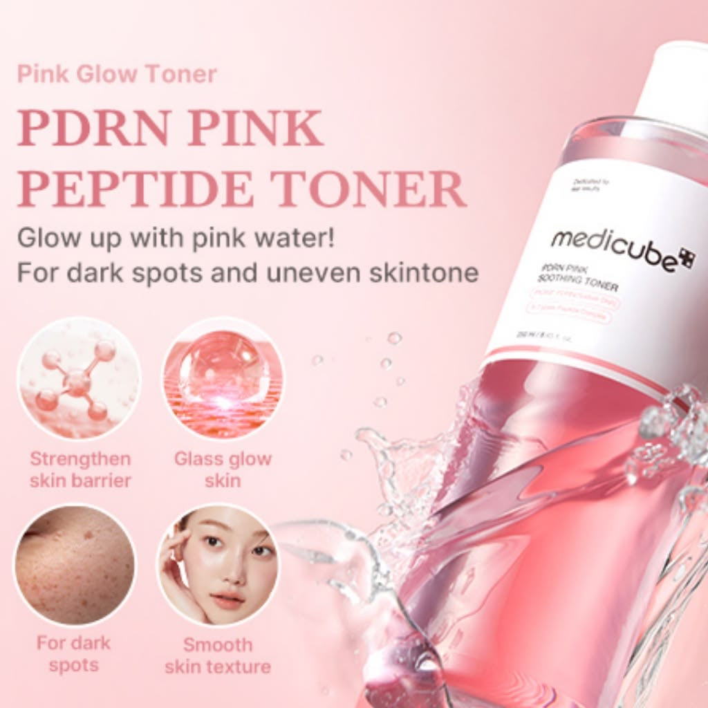 Medicube - PDRN Pink Cica Soothing Toner 250ml