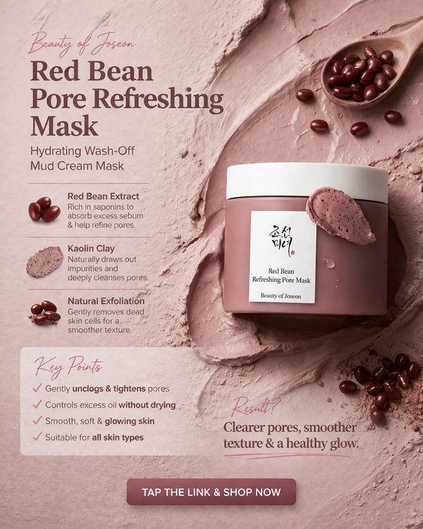Beauty of Joseon - Red Bean Refreshing Pore Mask 150ml