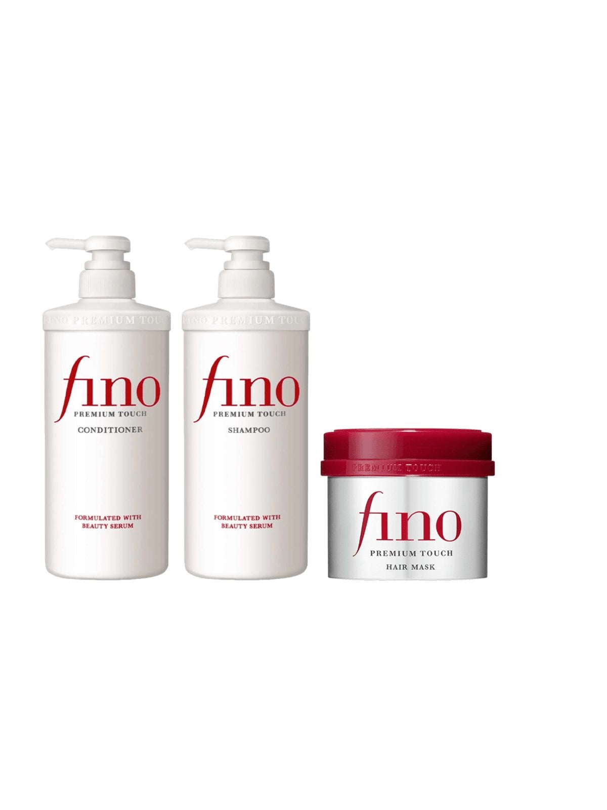 Fino Premium Touch Set
[3PCS] (shampo-conditioner-mask)✨