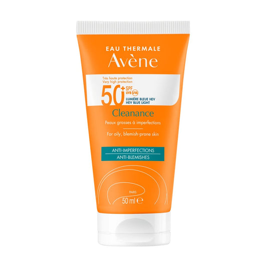 Avene Cleanance Sunscreen for Oily Skin SPF50+ 50ml