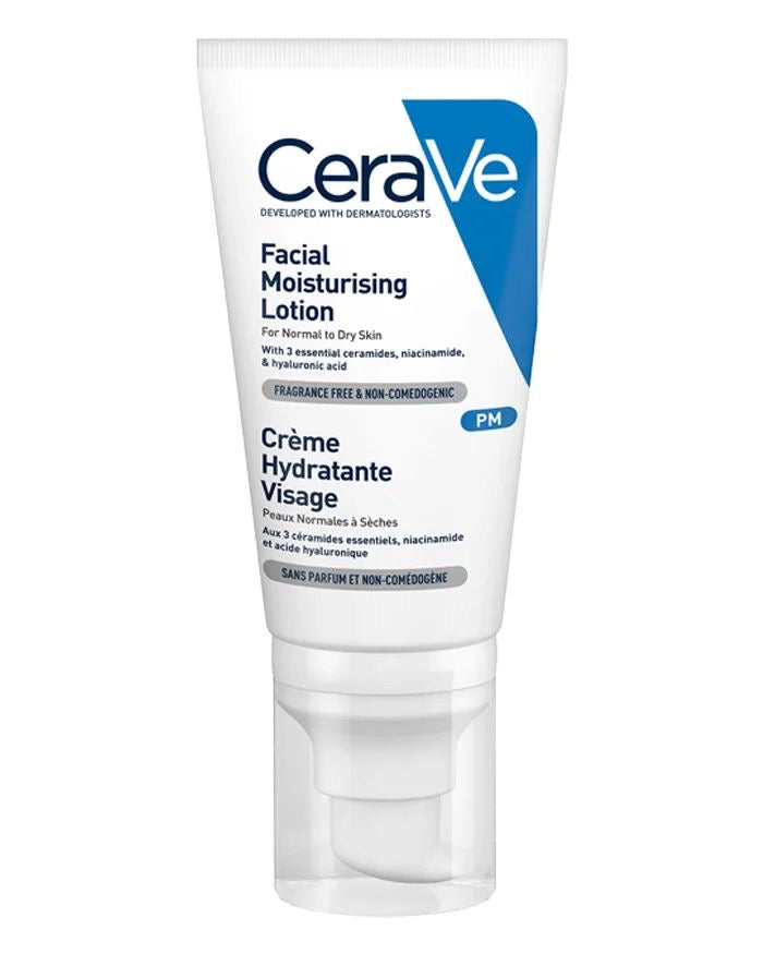 CeraVe PM Facial Moisturising Lotion 52ml Main image