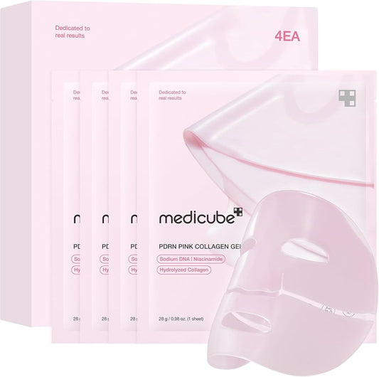 Medicube - PDRN Pink Collagen Gel Mask 4pcs