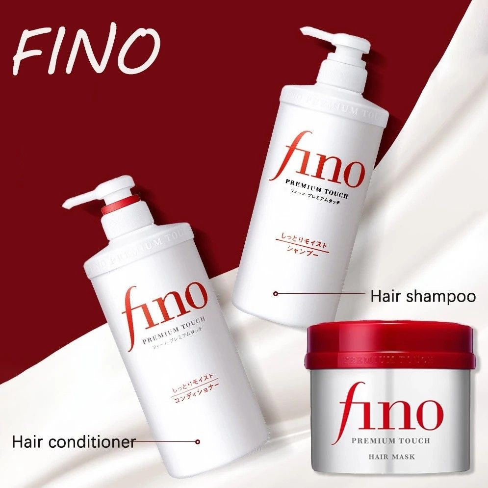 Fino Premium Touch Set
[3PCS] (shampo-conditioner-mask)✨