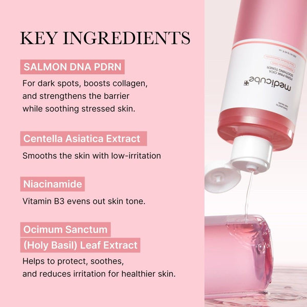 Medicube - PDRN Pink Cica Soothing Toner 250ml