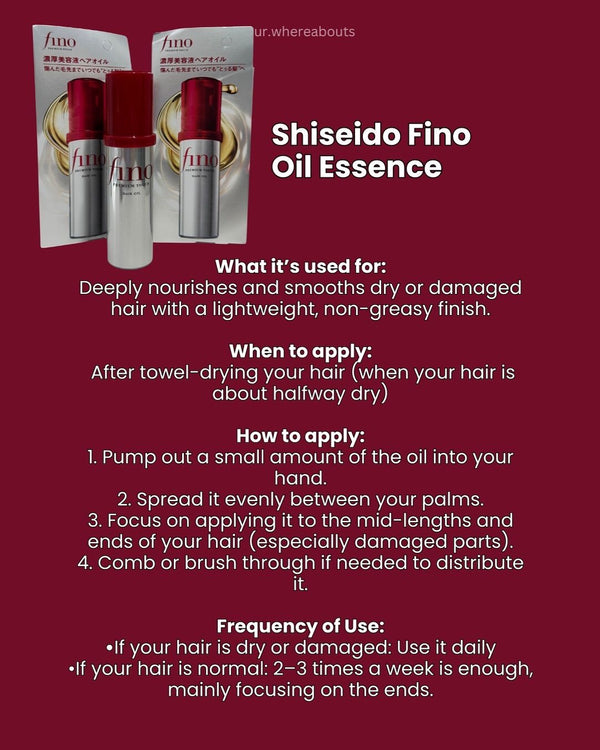 Shiseido - Fino Premium Touch Hair Oil 70ML