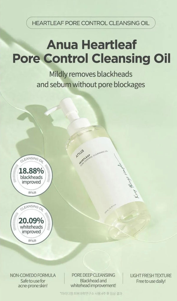 Anua - Heartleaf Pore Control Cleansing Oil 200ml