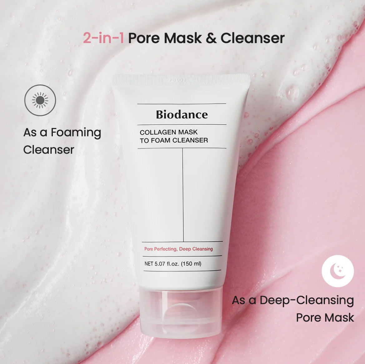 Biodance Collagen Mask to Foam Cleanser 150ml