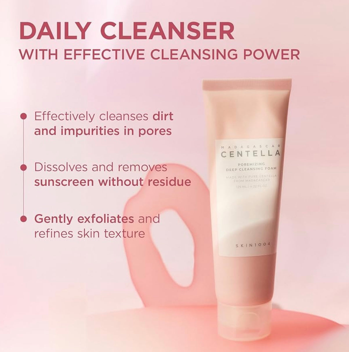 SKIN 1004 - Madagascar Centella Poremizing Deep Cleansing Foam 125ml