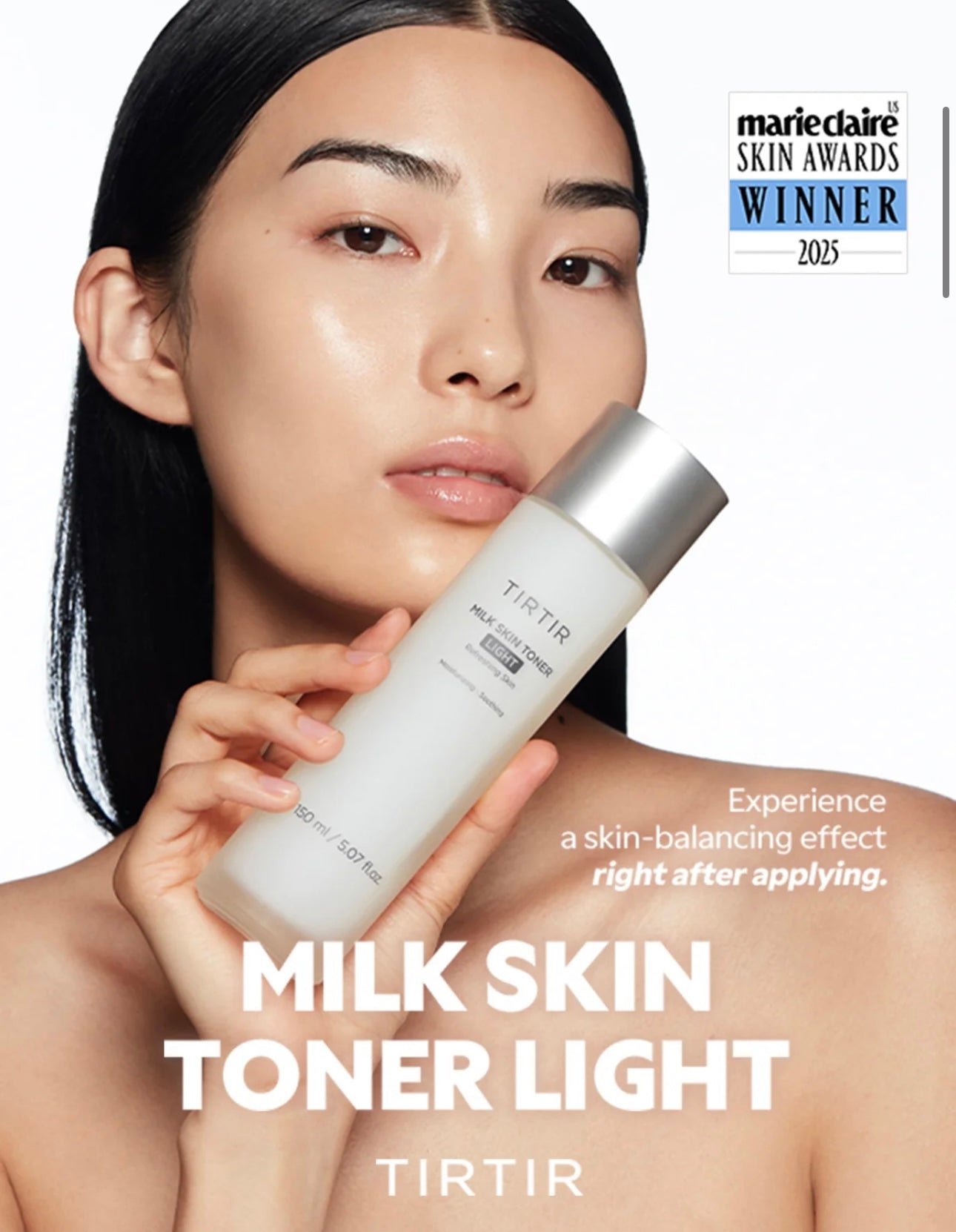 TIRTIR Milk Skin Toner Light 150ml