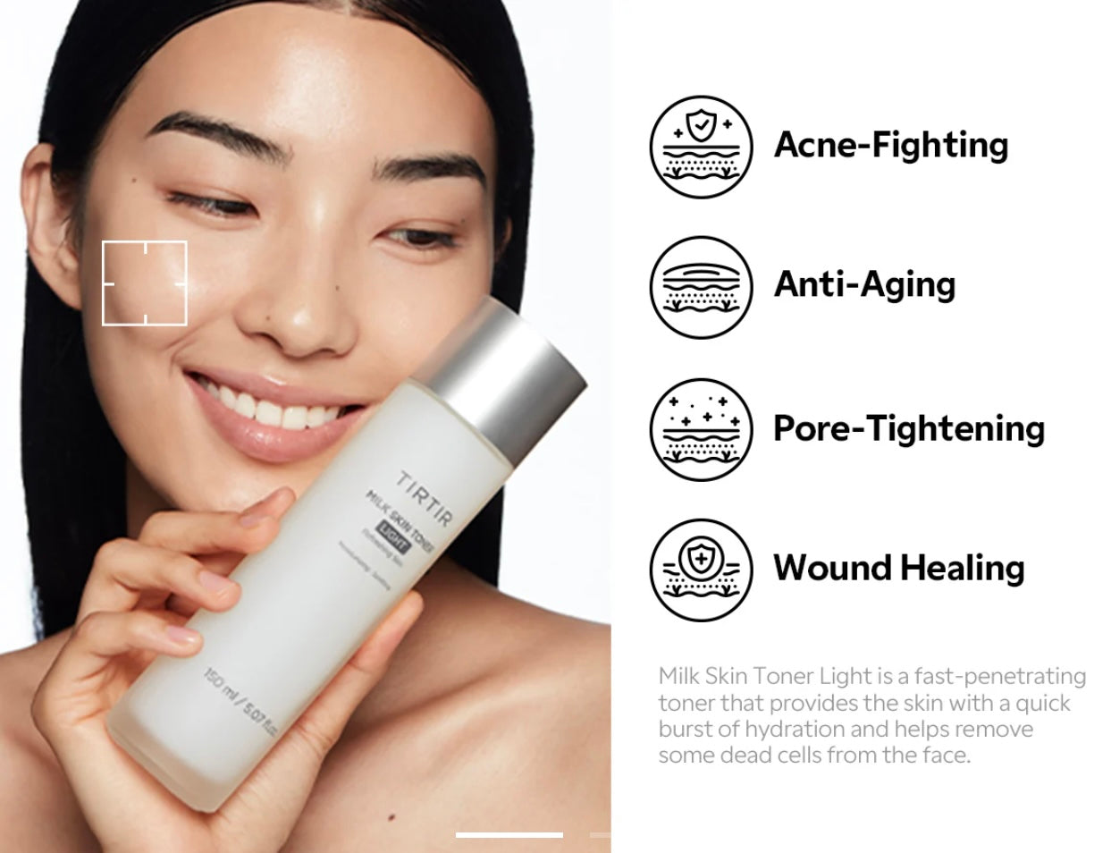 TIRTIR Milk Skin Toner Light 150ml