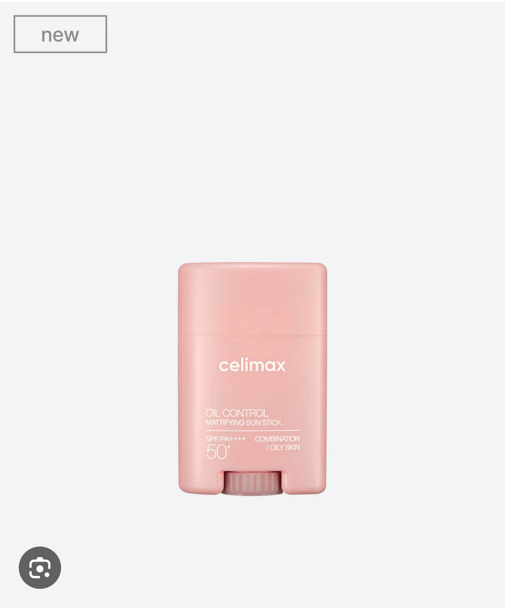 CELIMAX] Oil Control Mattifying Sun Stick - 19g (SPF50+ PA++++)