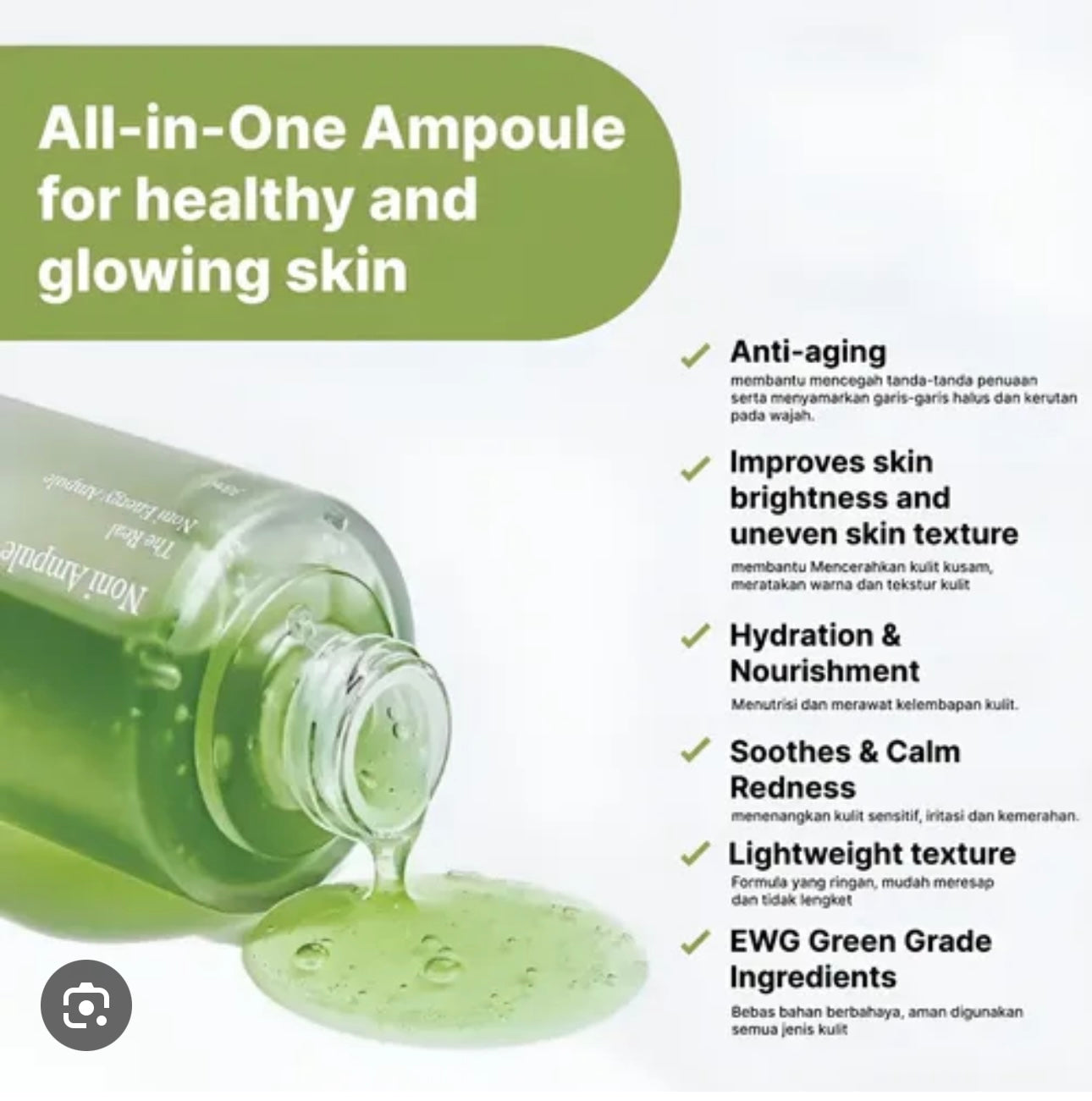 Celimax - Noni Ampoule Calming + Radiance 30ML