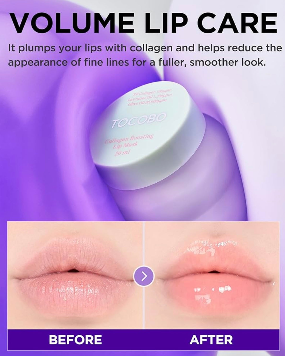 Tocobo Collagen Boosting Lip Mask
