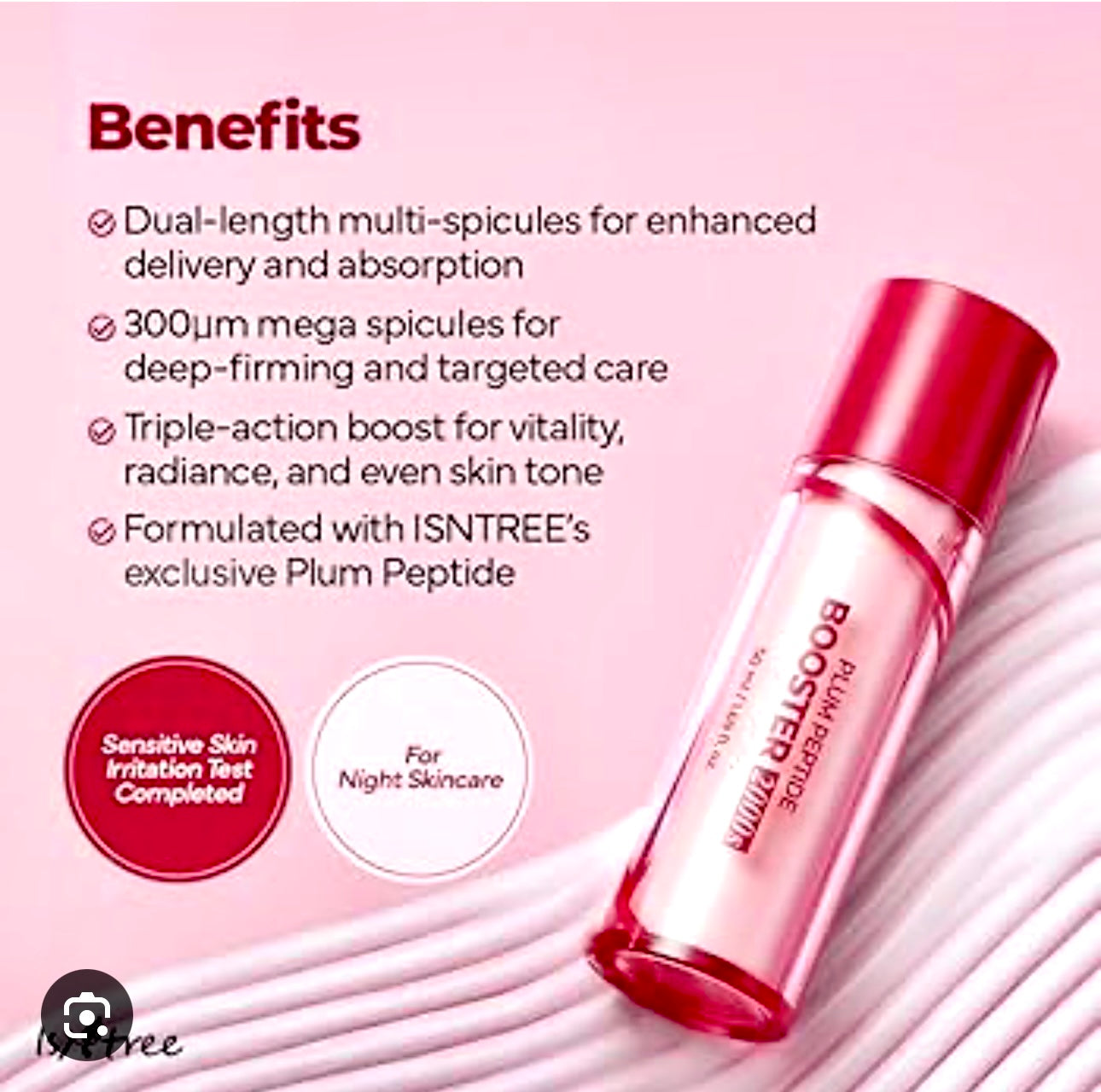 Isntree - Plum Peptide Booster 2000s 50ml