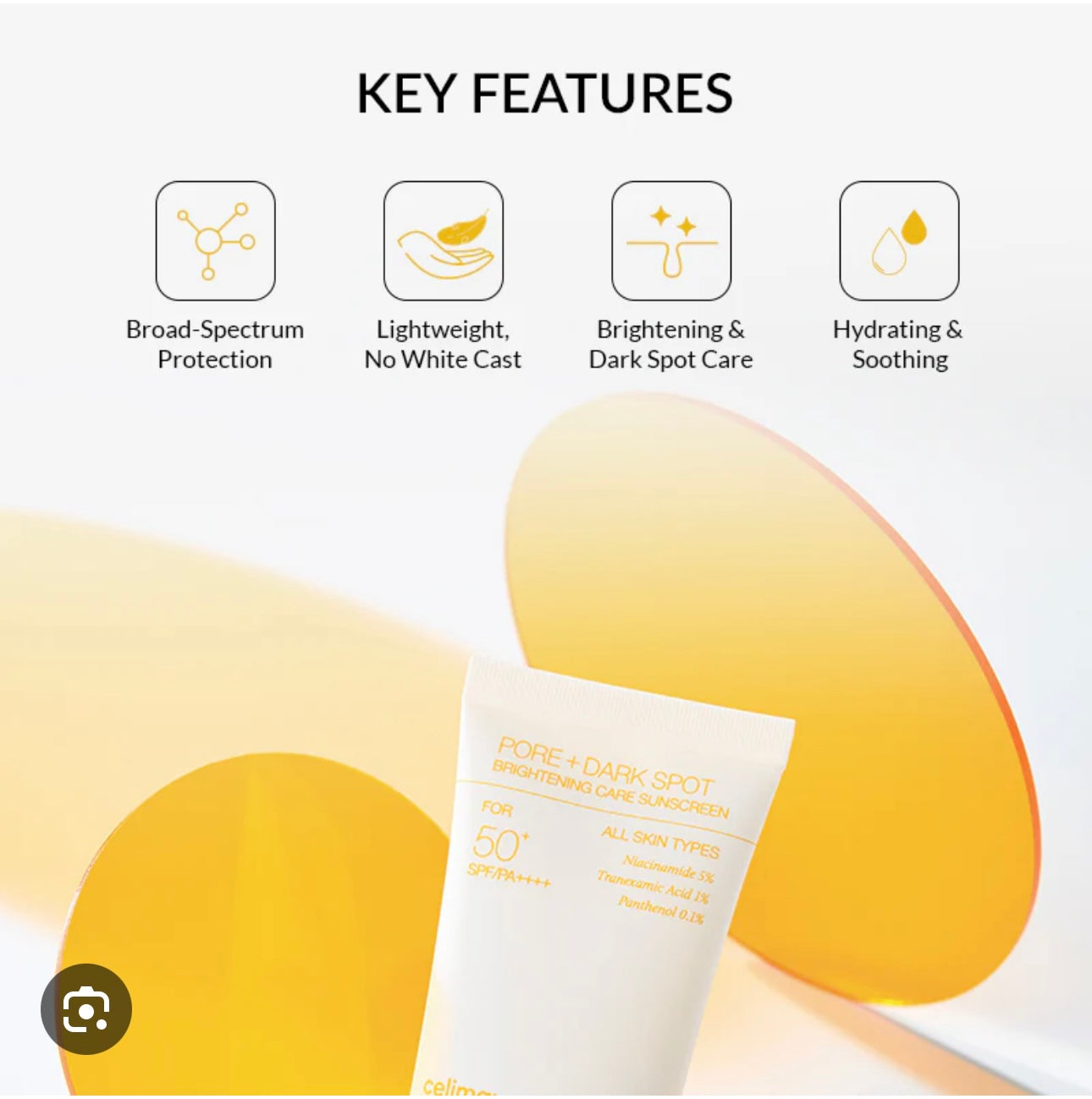 Celimax - Pore+ Dark Spot Brightening Care Sunscreen