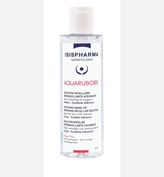 Isispharma aquaruboril makeup remover 250 ml
