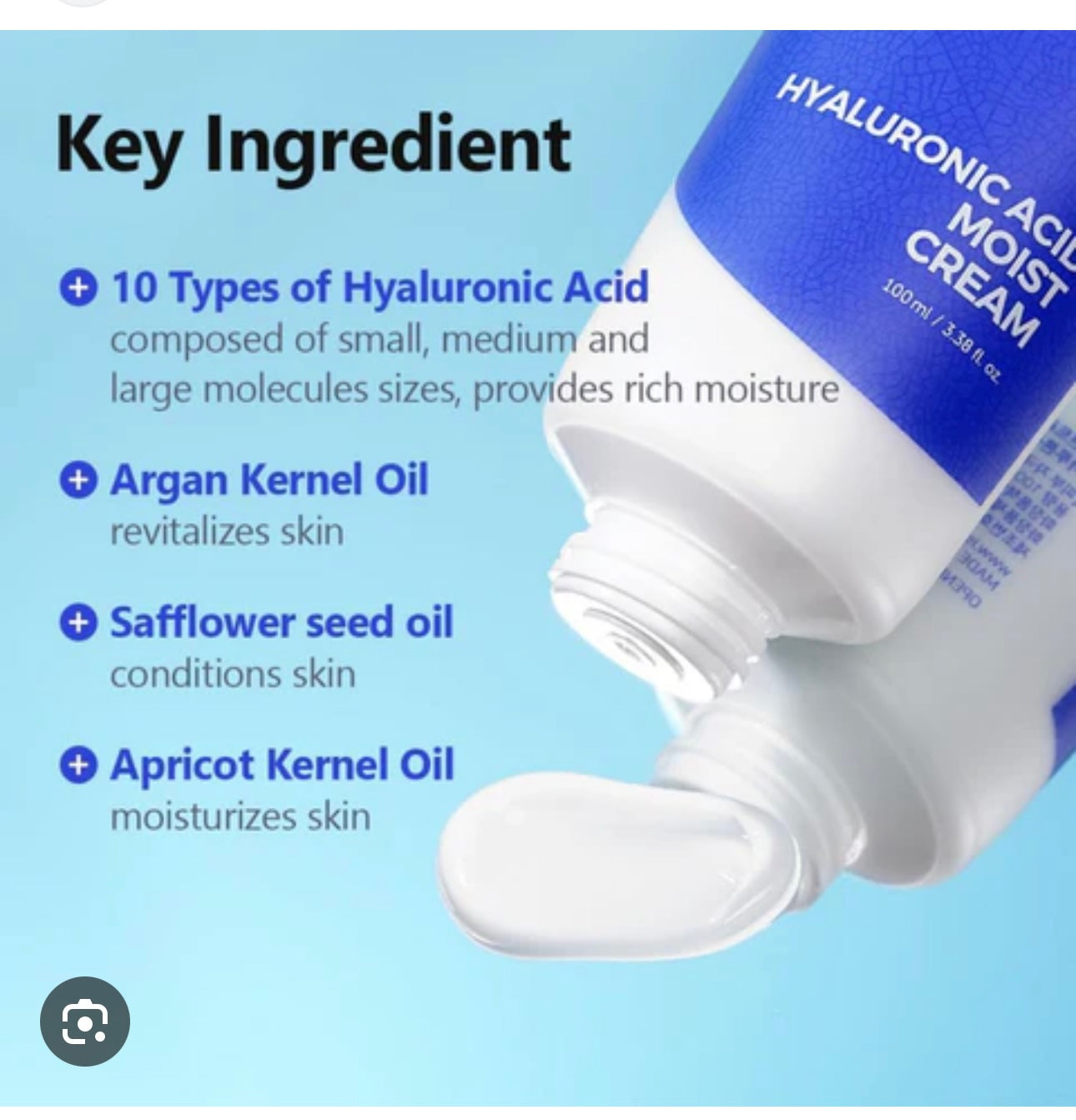 Isntree - Hyaluronic Acid Moist Cream 100ml