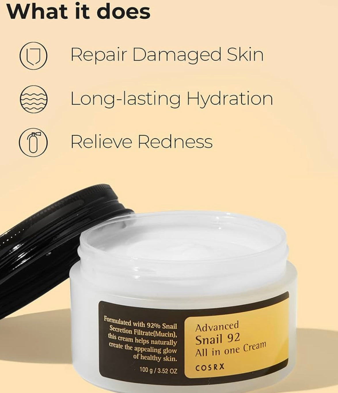 COSRX - Advanced Snail 92 All In One Cream 100G