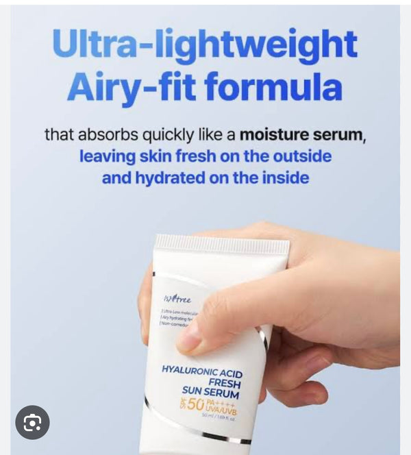 Isntree - Hyaluronic Acid Fresh Sun Serum mini