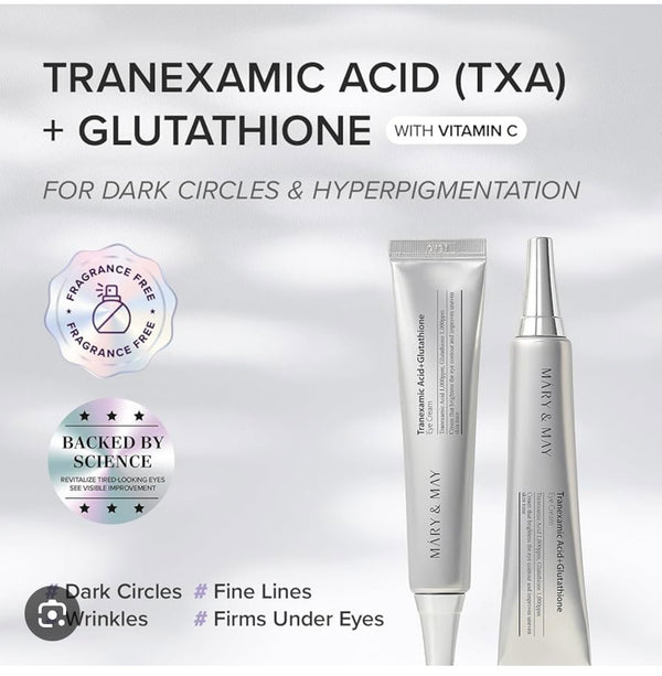 Mary&May - Tranexamic Acid + Glutathione Eye Cream 30G