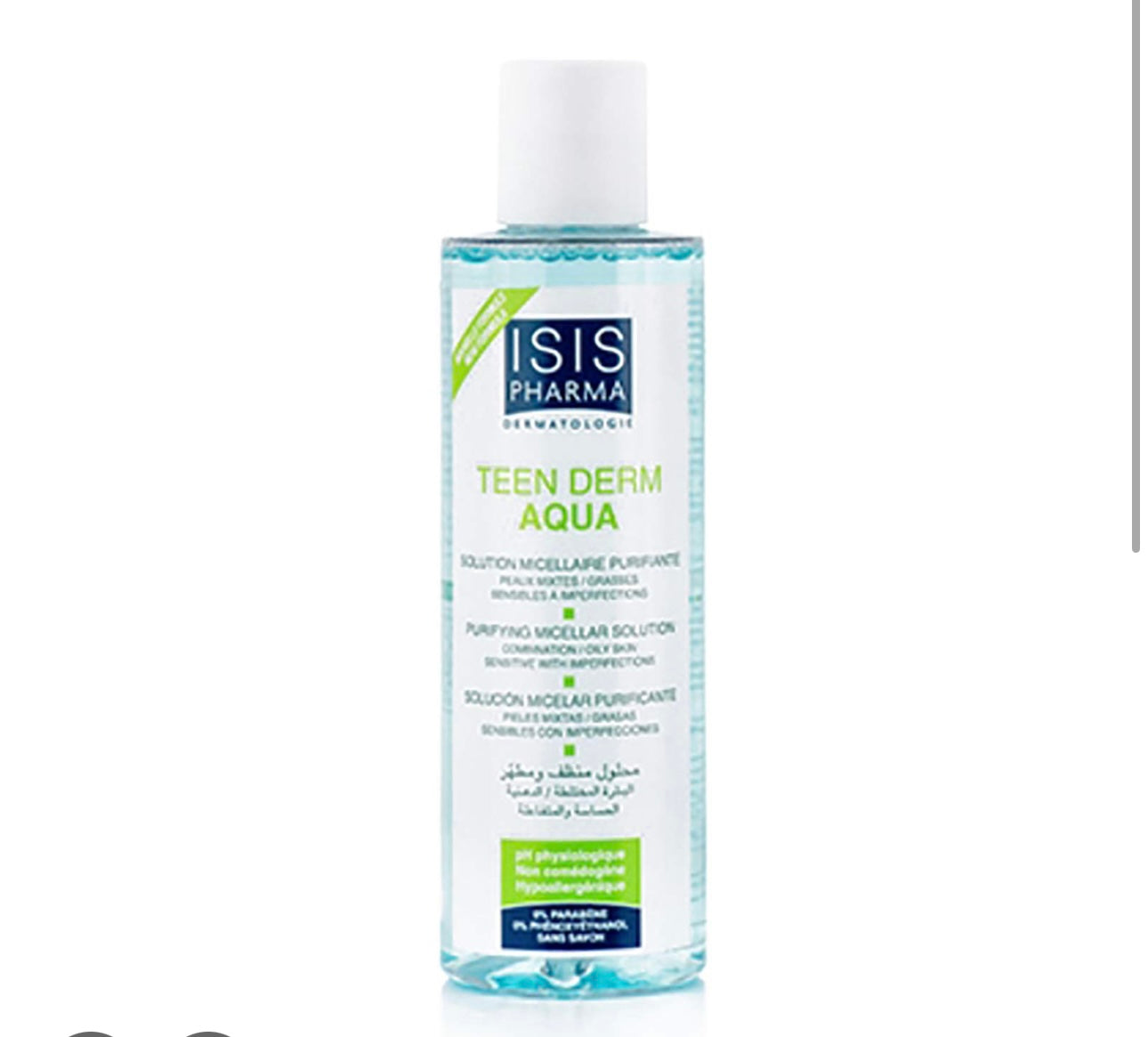 Isis teen derm aqua 250 ml