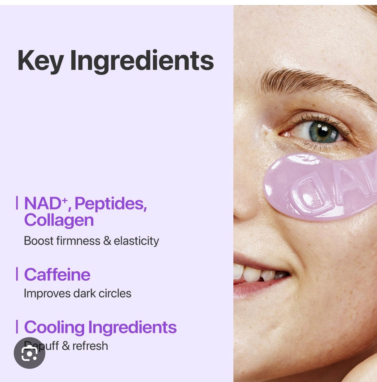 Numbuzin - No.9 NAD+ Collagen Under Eye Patches (5pairs)