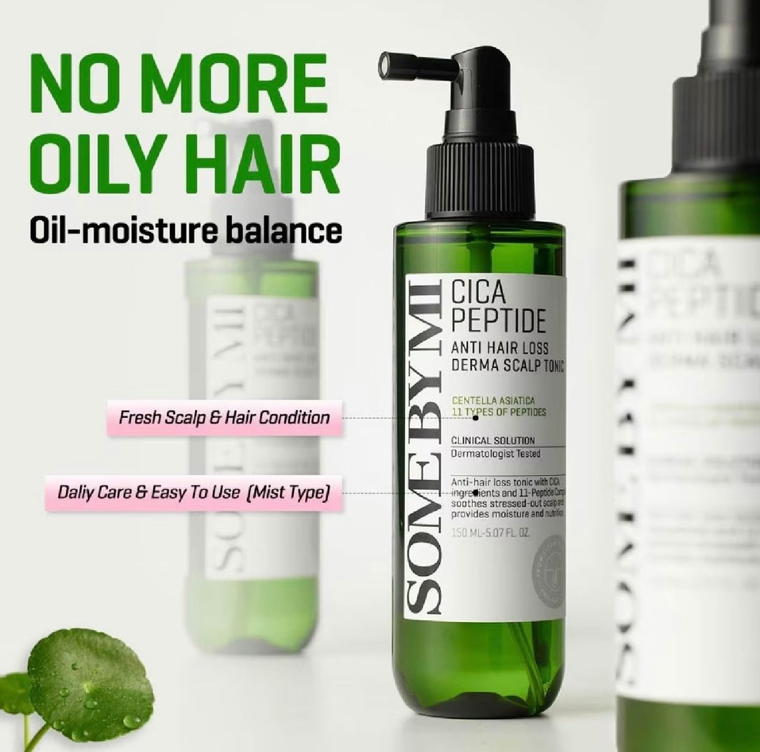 SOME BY MI - Cica Peptide Anti Hair Loss Derma Scalp TONIC 150ml