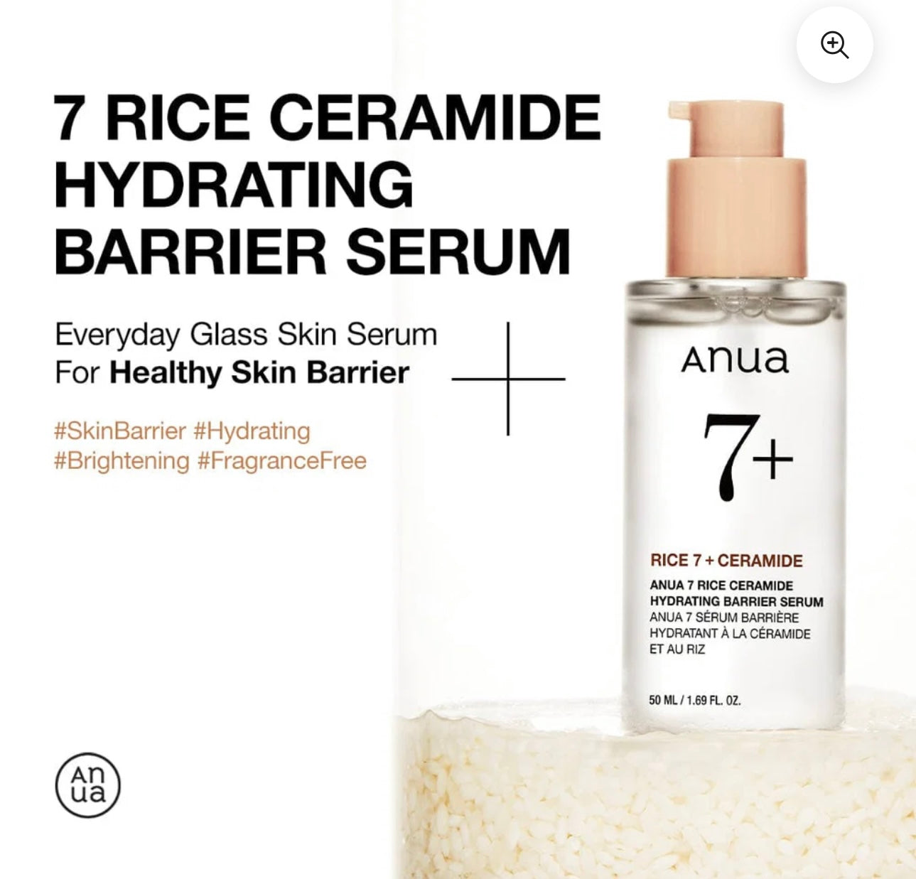 Anua - 7 Rice Ceramide Hydrating Barrier Serum