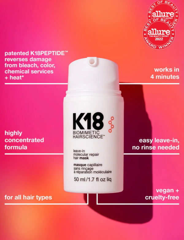 K18 Hair Mask leave in Molecular Repair