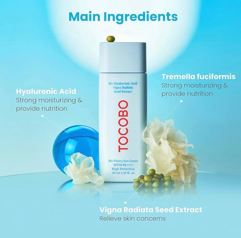 TOCOBO - Bio Watery Sun Cream 50ML