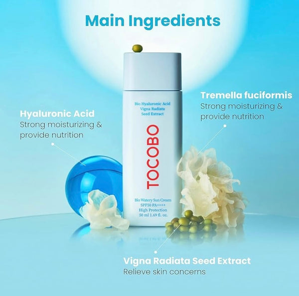 TOCOBO - Bio Watery Sun Cream 50ML