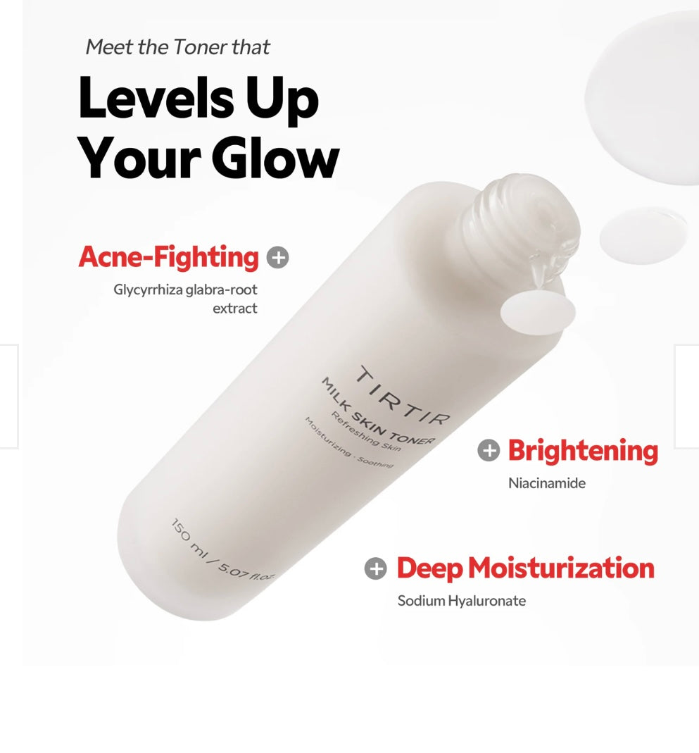 TIRTIR - Milk Skin Toner 150ML