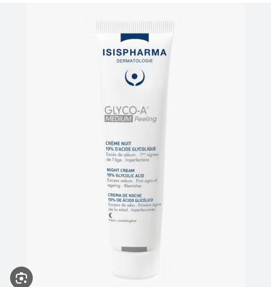 Isispharma glyco A medium peeling cream