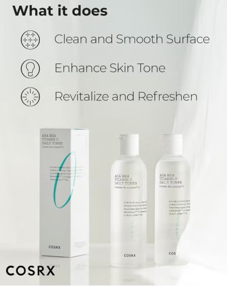 COSRX - Refresh AHA BHA Vitamin C Daily Toner 150ml
