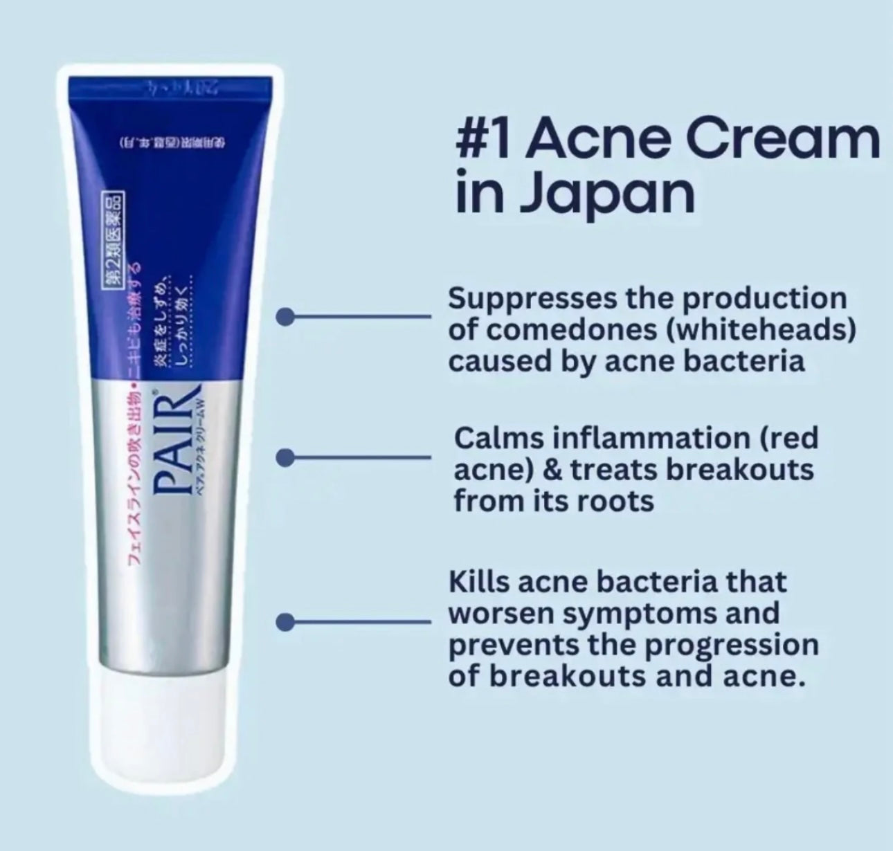 LION - Pair Acne Cream W24G