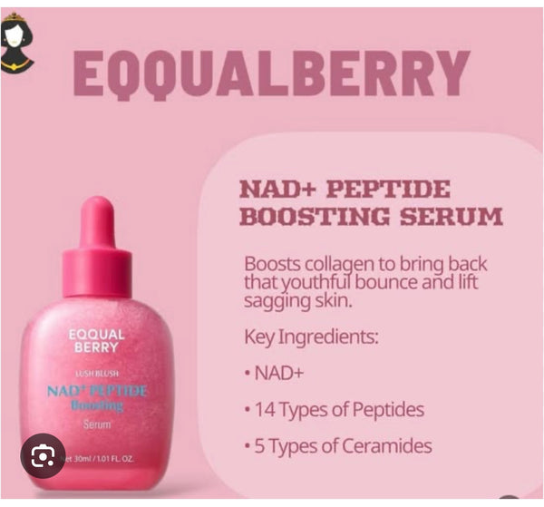 EQQUALBERRY - NAD+ Peptide Boosting Serum 30ml