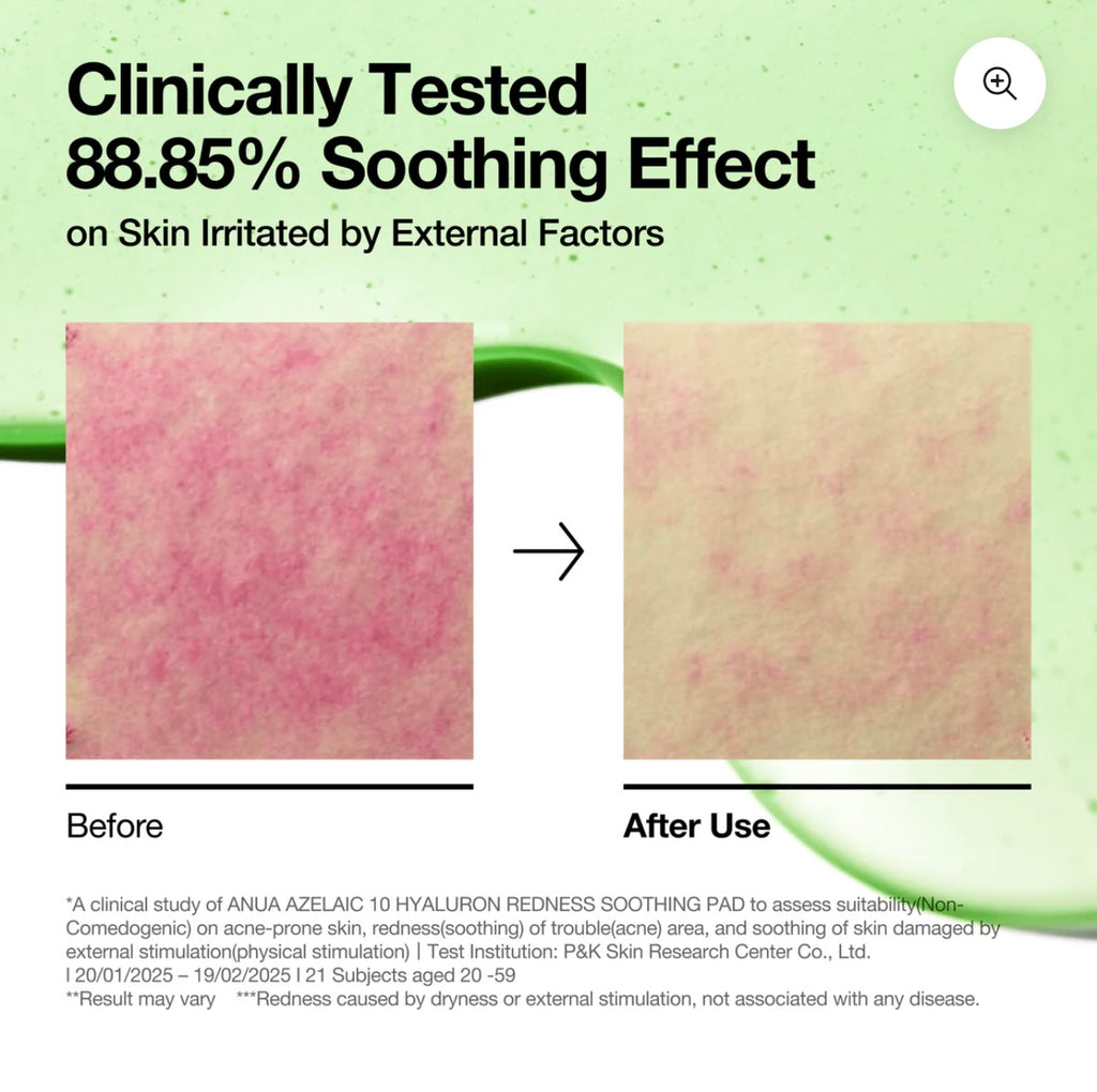 Anua Azelaic 10 Hyaluron Redness Soothing Pad 230ml