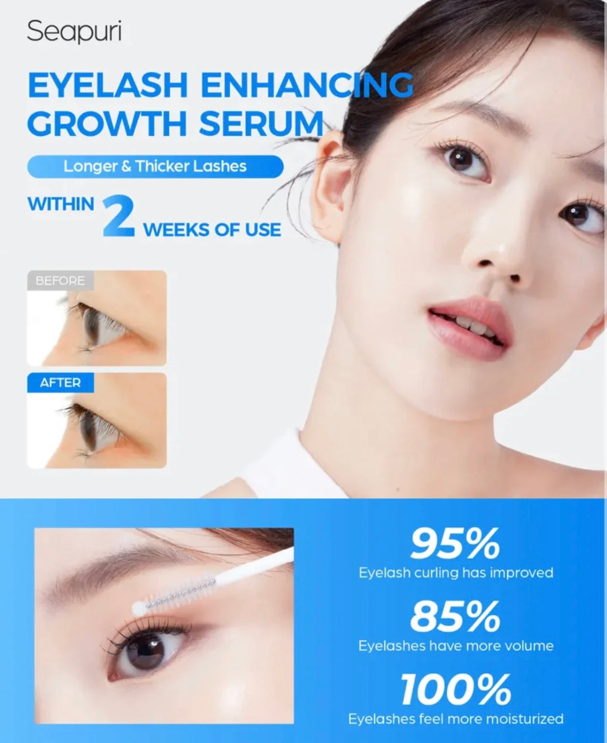 Seapuri - Lashrum Eyelash Enhancing Serum 10g