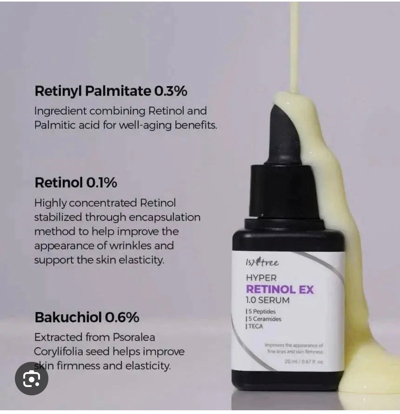 Isntree - Hyper Retinol EX 1.0 Serum 20ML