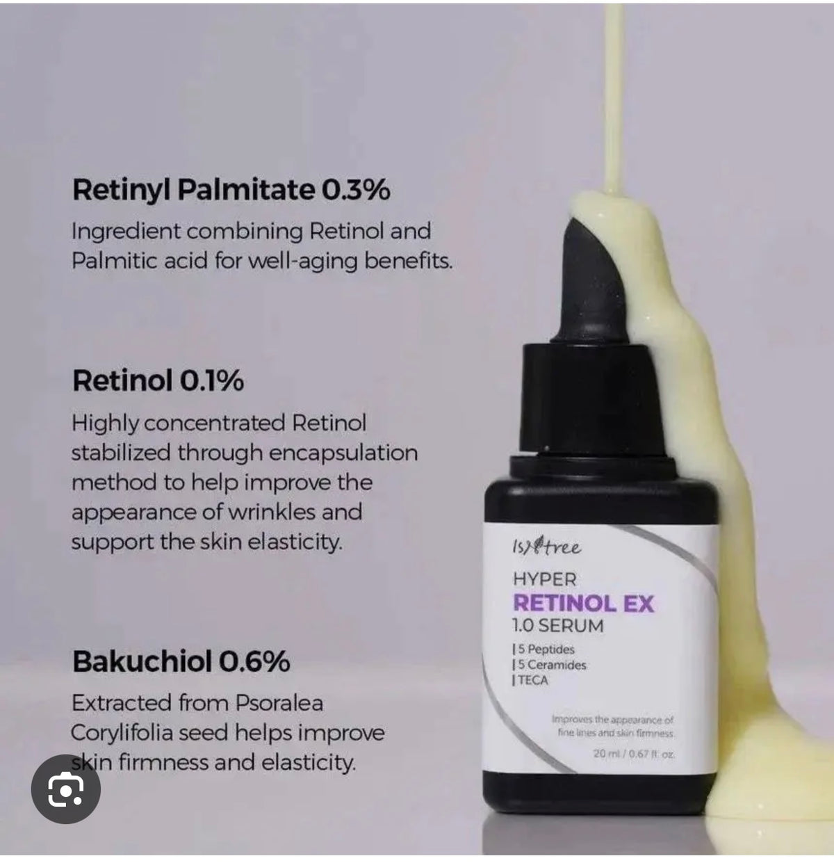 Isntree - Hyper Retinol EX 1.0 Serum 20ML