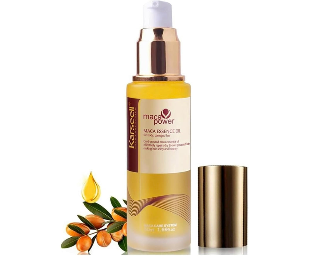 Karseell Maca Power Essence Hair Oil For Body And Damaged Hair 50 Ml