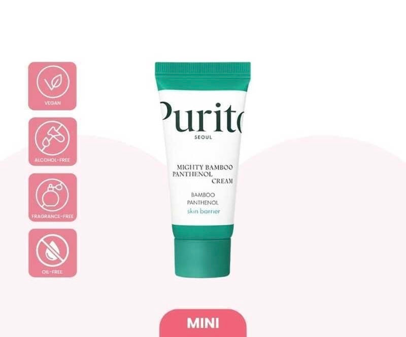 PURITO Mighty Bamboo Panthenol Cream 15ml Main image