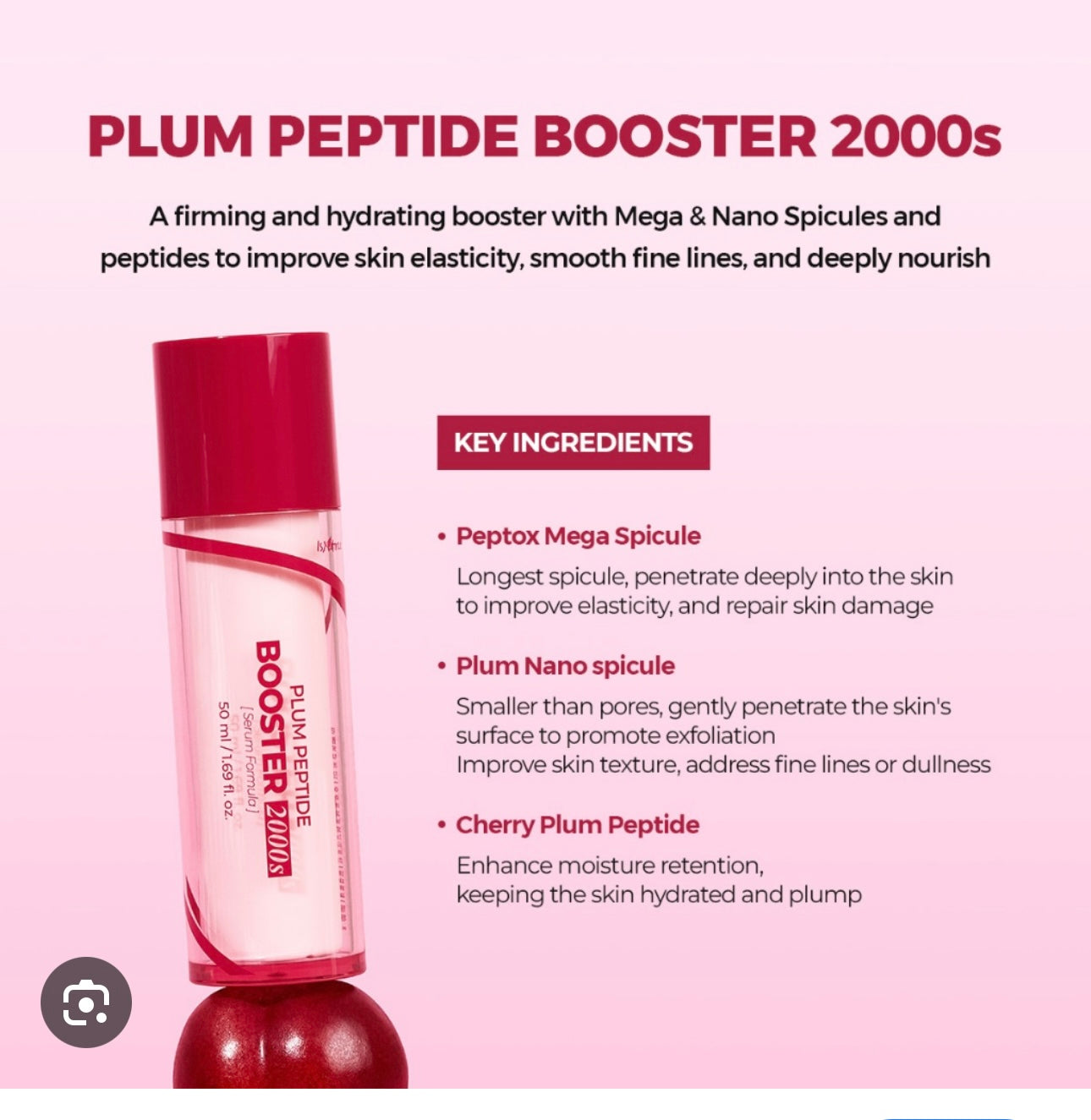 Isntree - Plum Peptide Booster 2000s 50ml
