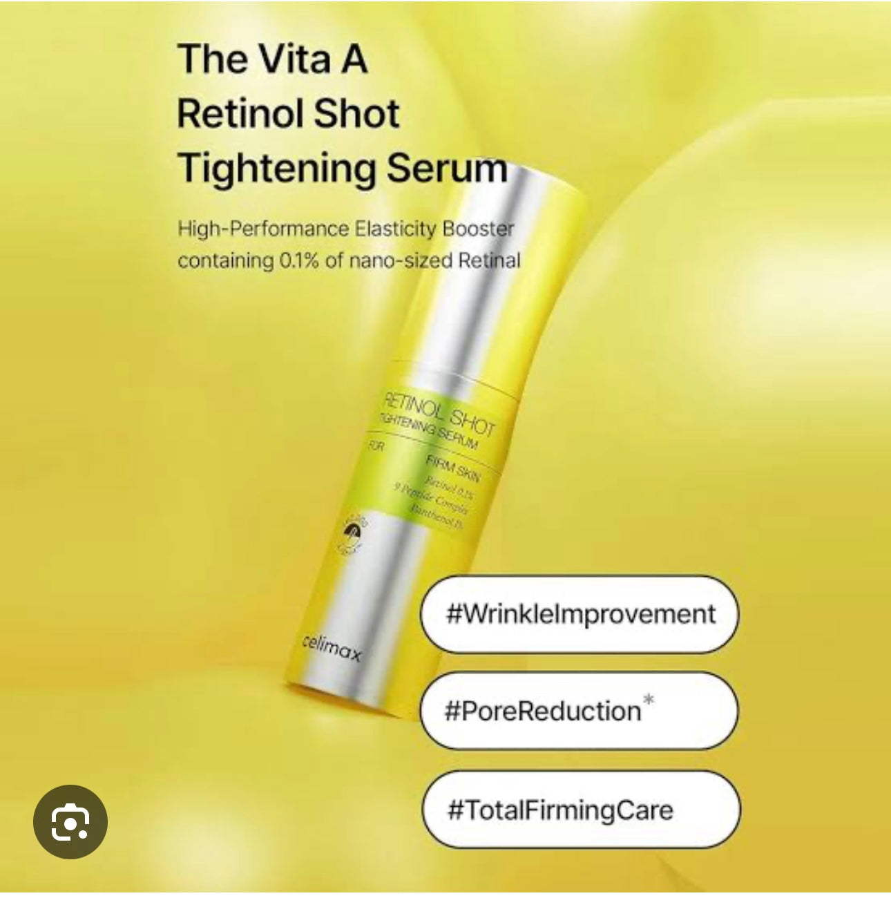 Celimax - The Vita-A Retinol Shot Tightening Serum 30ML