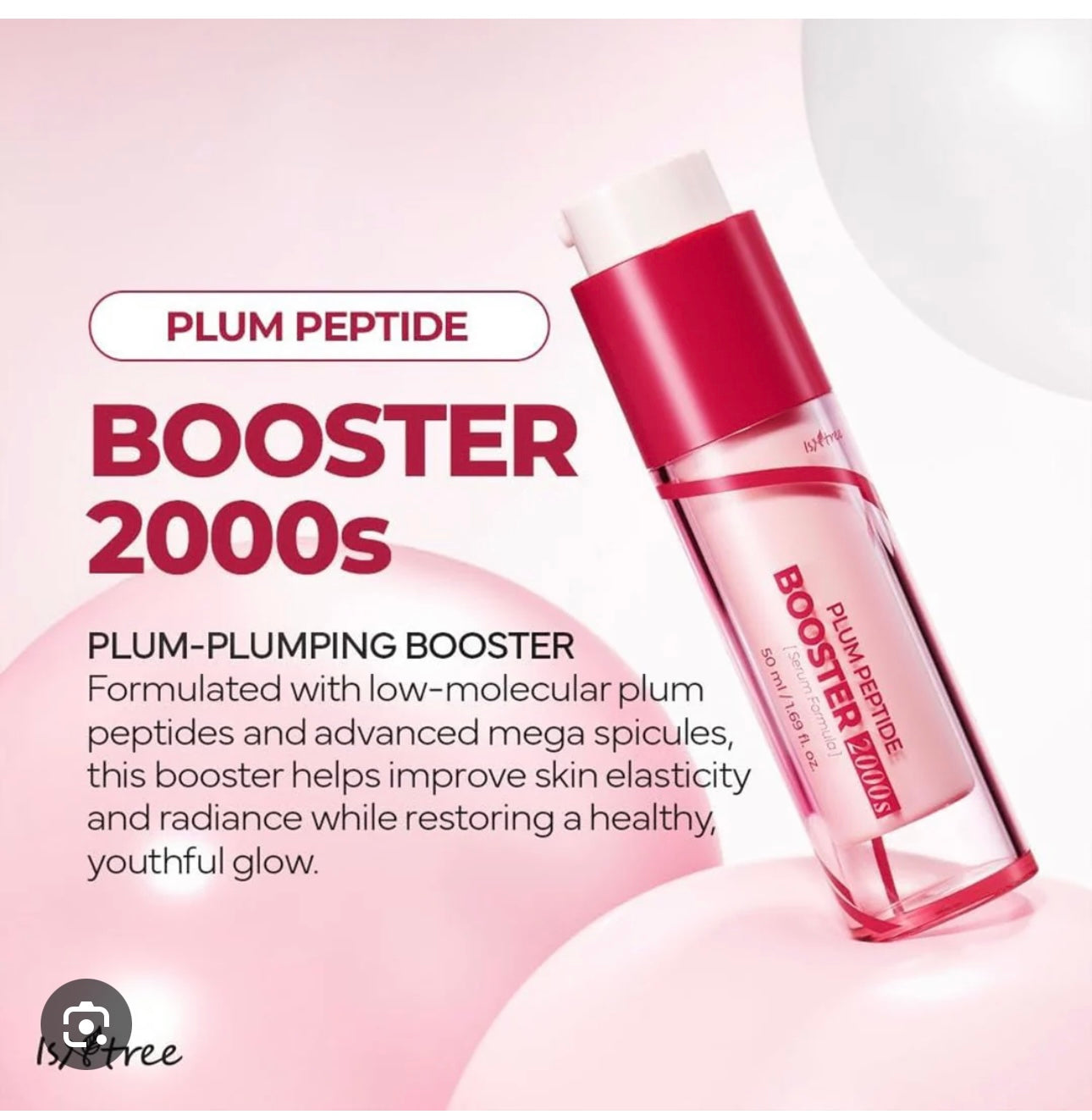 Isntree - Plum Peptide Booster 2000s 50ml